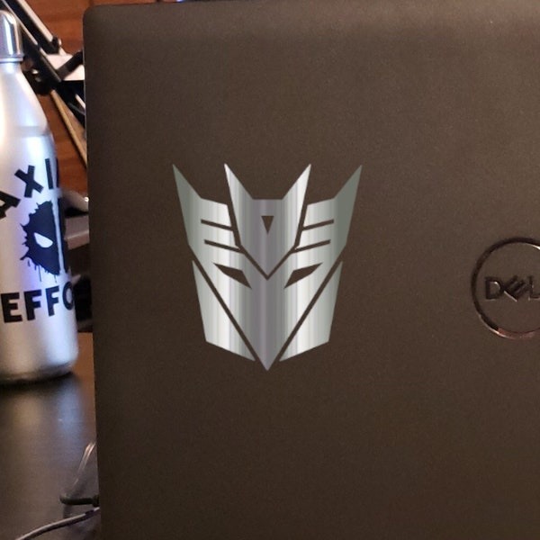 Decepticons Logo Vinyl Car Decal, Decepticons Transformers Laptop Decal, Tumbler Sticker, Hydro Flaks Decal