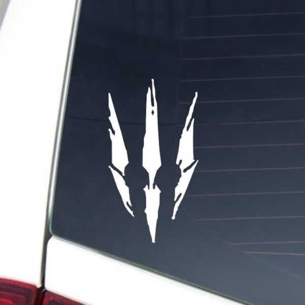 The Witcher The Wild Hunt , White Wolf Stickers, The Witcher Vinyl Laptop Decal, Car Vinyl, Henry Cavill