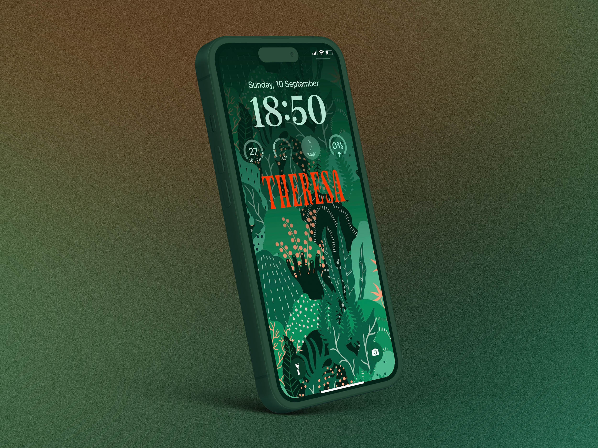Custom iPhone Wallpaper Pack of 3 Phone Background Personalised With