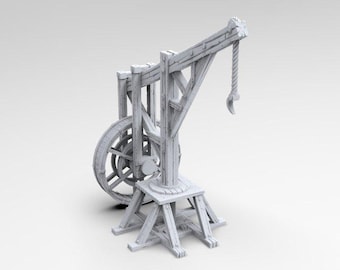 Ancrabourg Threadwheel crane