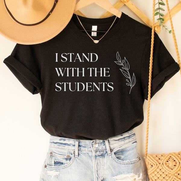 Student Protest Shirt for Support and Solidarity of Gen Z Pro Palestine Activism, On the Right Side of History Repeats Itself ACAB Water Jug