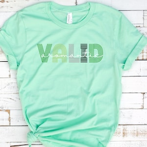 Aro LGBT Pride Shirt || Valid Aromantic Pride Unisex T-Shirt, Aro Pride Flag Colors, Queer Awareness Present