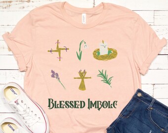 Sudadera Imbolc Symbols para el Festival de Invierno, Suéter Witchy Candlemas para regalos populares paganos del Día de la Marmota para la Rueda de Brujas del Año