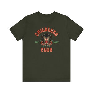 Childless Cat Lady Club Shirt - Cat Lady for Kamala - Election 24 - Madam President Harris 2024 image 8