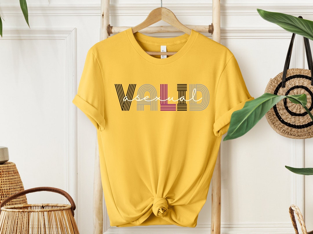 Ace Pride Shirt Valid Asexual Ace Shirt to Show Your Etsy