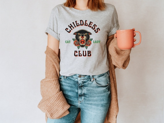 Childless Cat Lady Club Shirt - Cat Lady for Kamala - Election 24 - Madam President Harris 2024