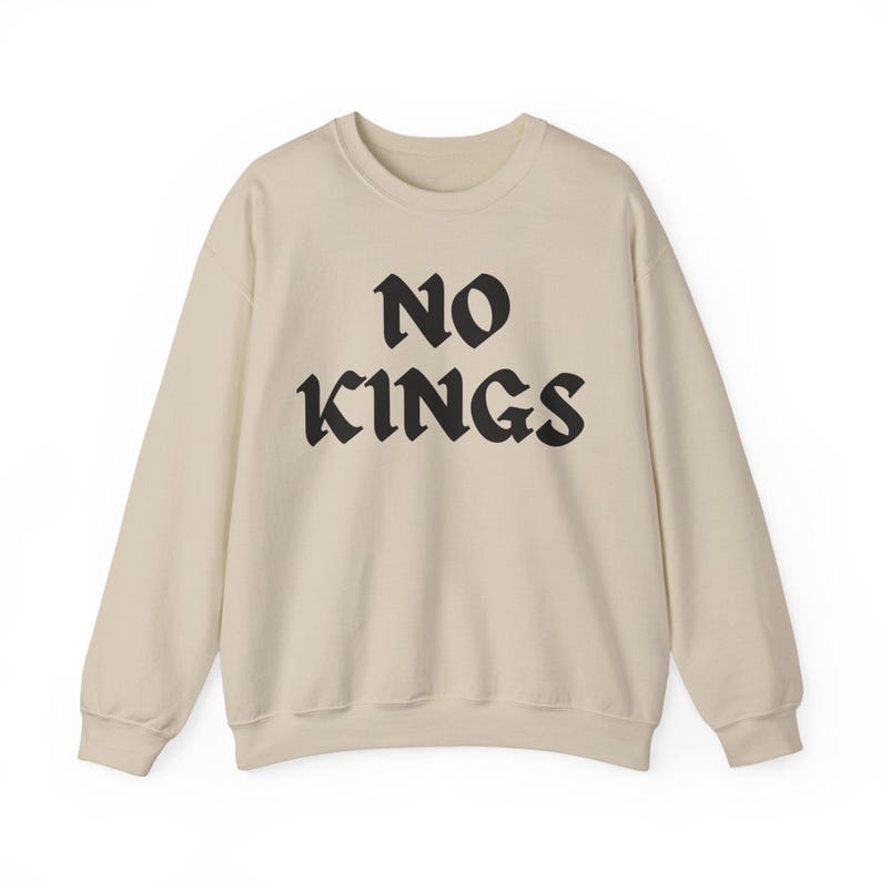 Sudadera No Kings: Suéter FDT No Kings In America Sand