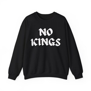 Sudadera No Kings: Suéter FDT No Kings In America Black