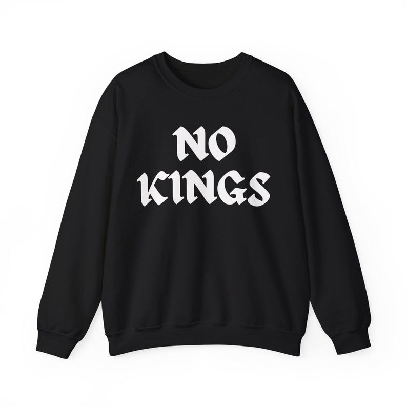 Sudadera No Kings: Suéter FDT No Kings In America Black