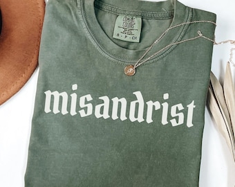 Misandrist Shirt: Comfort Colors Feminist Tshirt
