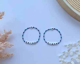 F1 2025 Carlos Sainz and/or Alex Albon Fan Bracelets