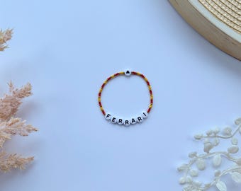 F1 2025 Scuderia Ferrari F1 Team Fan Bracelet