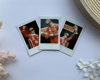 Charles Leclerc Silverstone Win Polaroids