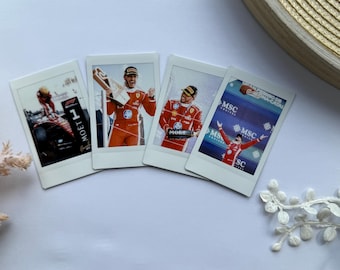 Lewis Hamilton First Ferrari Win Polaroids