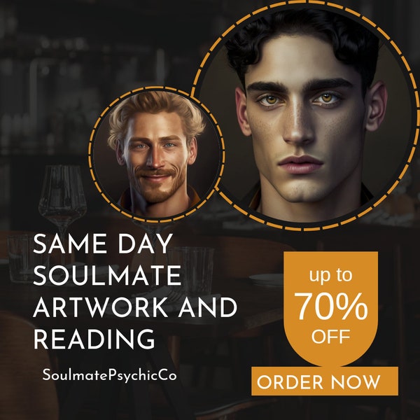 FREE SOULMATE DRAWING! Detailed soulmate and twinflame Reading! Realistic photo of your soulmate when you order a reading