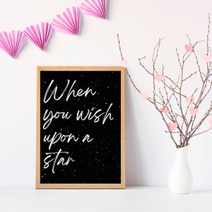 Star Print, Playroom Printables, Kids Room Decor, Toddler Wall Art, Nursery Decor, Childrens Digital Art