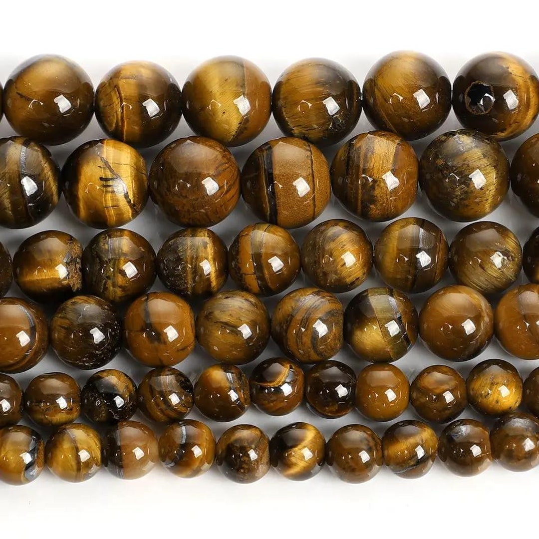Genuine Natural Yellow Tiger Eye Gemstone