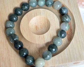 Genuine Natural Green Jasper Gemstone Loose Beads Grade 7A Top Quality Round Shape