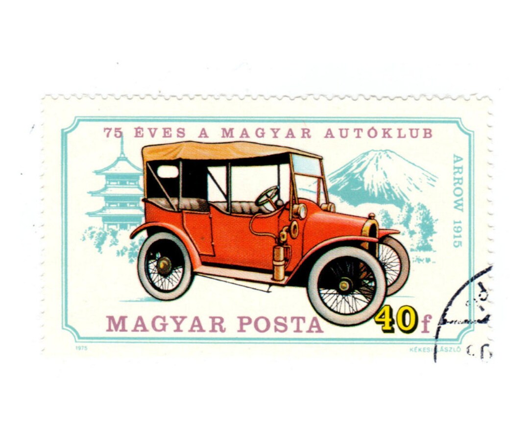 1975, Hungary, 75th Anniversary of Hungarian Automobile Club, Used ...