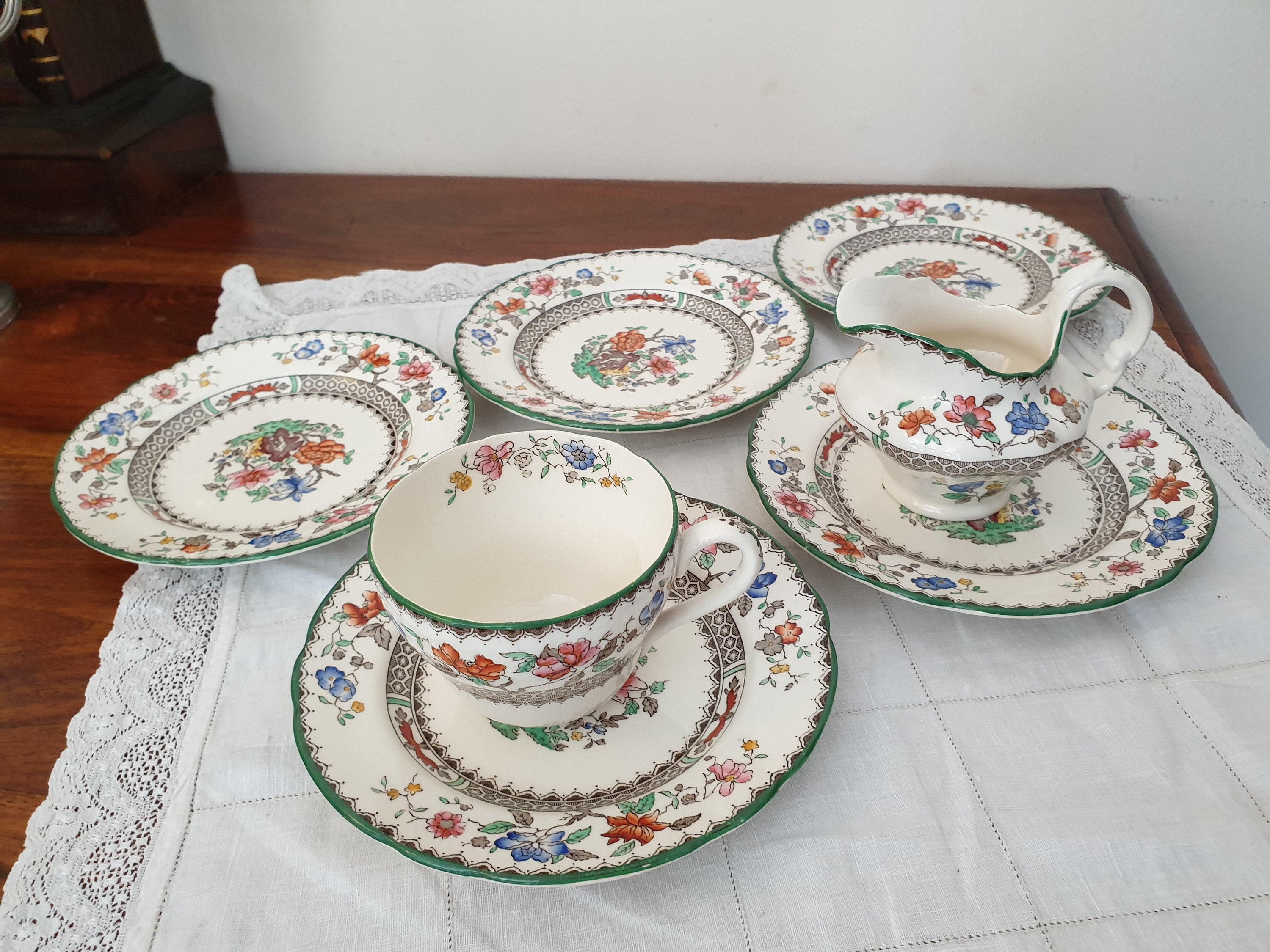 Saucer Spode Chinese Rose Dinner Service A Taste Of History