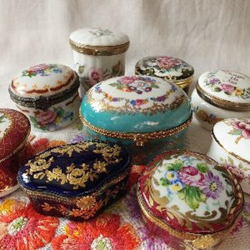 ジュエリーケース ボックス LIMOGES FRANCE フランス リモージュ製 リモージュボックス – jewelry-marche-fr