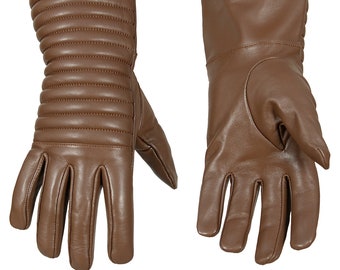 Inspired Star war Darth Vader leather gloves cosplay