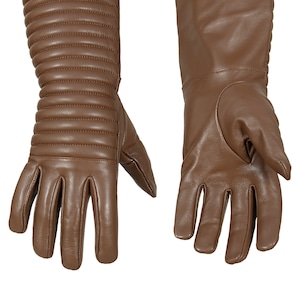 Inspired Star war Darth Vader leather gloves cosplay