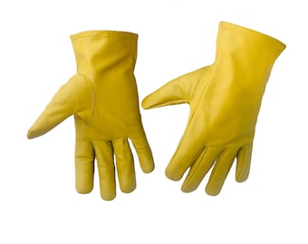 Luvas de couro com design personalizado
