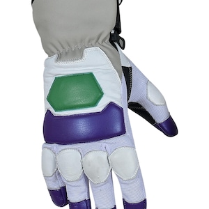 Inspired Buzz Lightyear Costume Leather Gloves