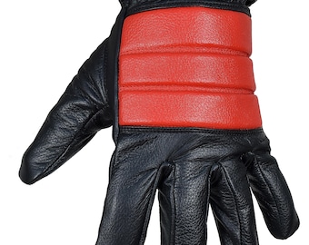 Inspired Praetorian Guard (Star Wars)Costume Leather Gloves