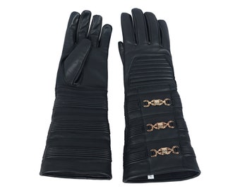 Inspired star war Anakin Skywalker replica leather gloves