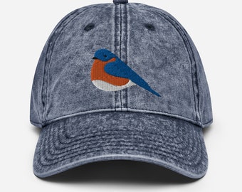 Little Bluebird Vintage Cotton Twill Cap