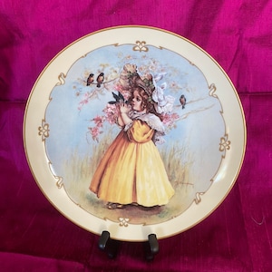 The Little Captive By Maud Humphrey Bogart from LITTLE LADIES The Hamilton Collection 1989