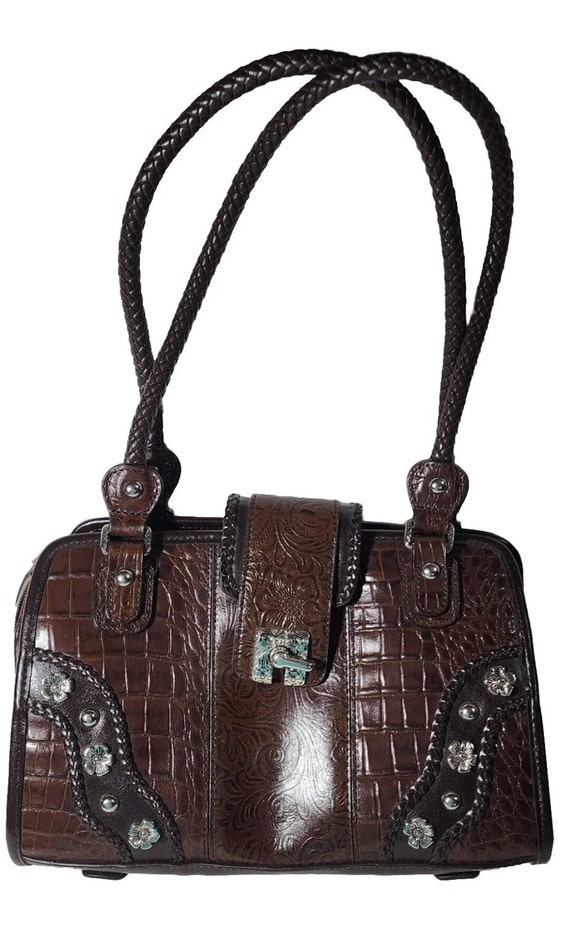 Montana West Purse Faux Leather Boho Western Bling Bag Crossbody Shoulder  Strap