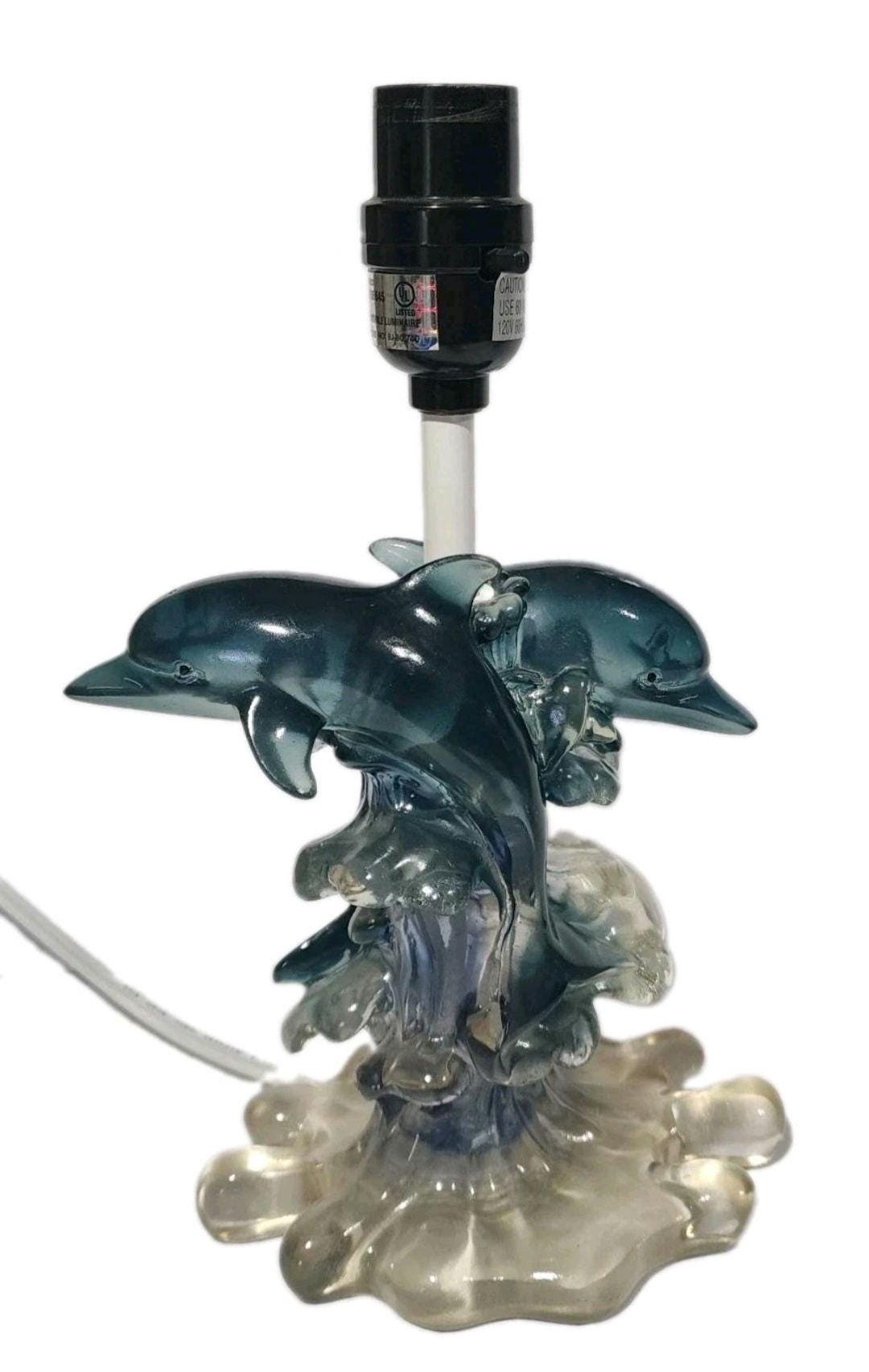 Dolphin Lamp Vintage - Etsy