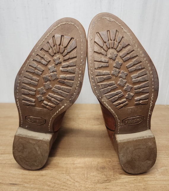 Vintage Iron Works Cowboy Boots Mens Size 10 Genu… - image 8