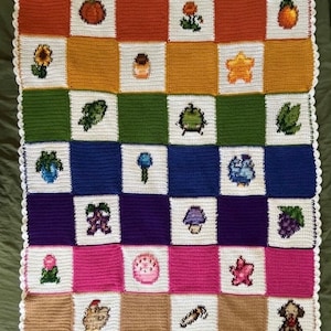 Crochet Stardew Valley Blanket *Pattern*
