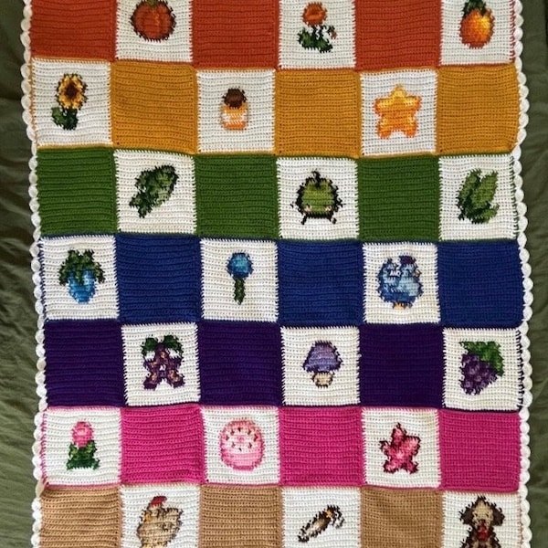 Crochet Stardew Valley Blanket *Pattern*