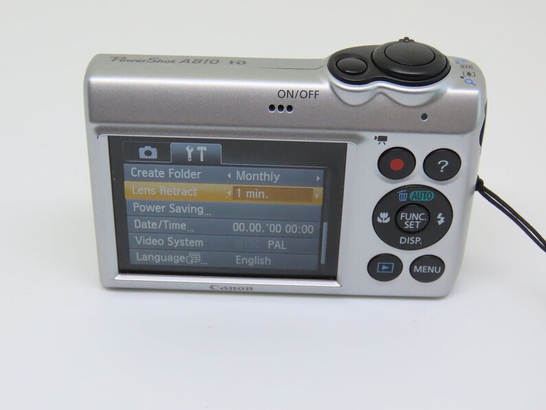 Canon Powershot A810 16.0 MP Digital Camera With 5X Digital Image