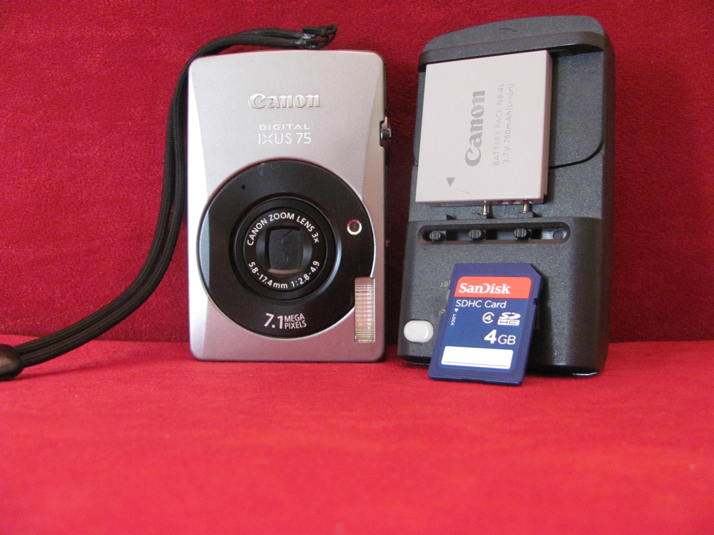 Canon IXUS 75 Digital Camera - Etsy