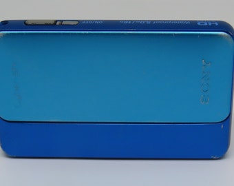 Sony Cyber-shot DSC-TX10 16.2 MP Exmor R CMOS Digital Camera(Blue)