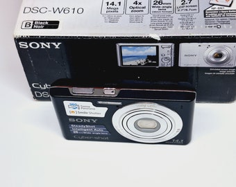 Sony Cyber-shot DSC-W610 14.1 MP Digital Camera with 4x Optical Zoom and 2.7-Inch LCD