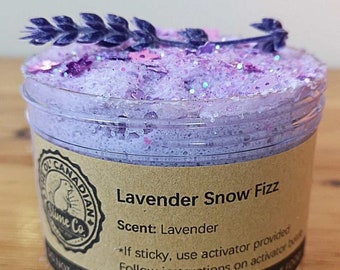 Lavender Snow Fizz Slime