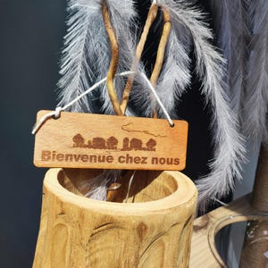 Welcome to our SVG and Lighburn home. Laser cutting file. Door sign. Wood engraving. DIY home decor.
