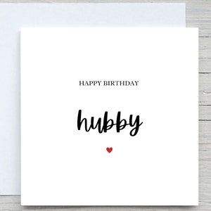 Biglietto di auguri di buon compleanno, biglietto per marito, biglietto di compleanno per lui Biglietto di compleanno per marito, biglietto di compleanno per marito