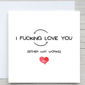 Valentines Day Card, Love greeting card, I love you Card, Romantic Card, Valentine's Gift