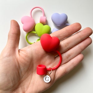 AXMCCH Heart-Shaped Magnetic Straw Caps For Stanley Tumbler & Suit For...