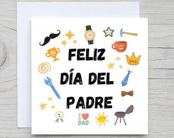 Feliz Día del Padre Card: Spanish Father&#39;s Day Card