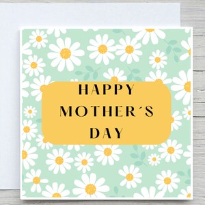 Cartão de aniversário, cartão de amor, cartão FLORAL para o dia das mães, cartão para o dia das mães, aniversário da mãe, cartão para o dia das mães