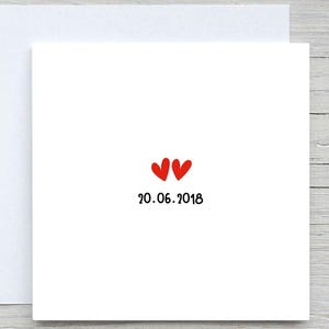 Romantic Love Card: Personalized Anniversary or Valentine&#39;s Day